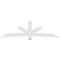 Ekena Millwork Alberta Architectural Grade PVC Gable Bracket, 108"W x 31 1/2"H x 2"D x 6"F, 7/12 Pitch GBP108X32X0206ALB00 - alternate 4
